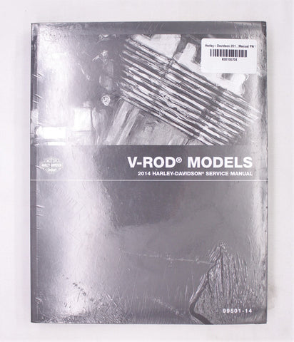 Harley-Davidson 2014 V-Rod Models Service Manual PN 99501-14