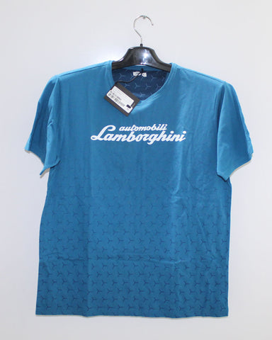 Lamborghini Y Patterned T-Shirt Men's Size X-Large PN 9011561CCU156EM4XX