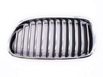 Front Lh Grille Part Number - 51137203649 For BMW