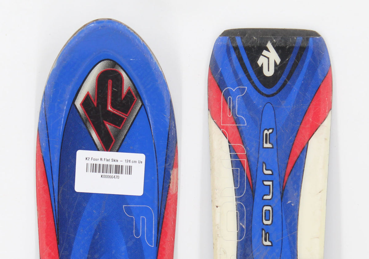 K2 Four R Flat Skis - 124 cm Used – Kiwi Sports, LLC