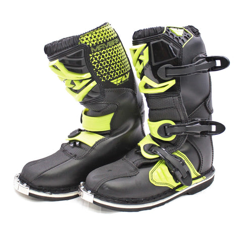 Fly Racing High Visibility Maverick Boot - Size Youth 3 Part Number - 364-56803