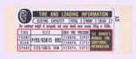 Placard Part Number - 42762-Snc-A02 For Honda