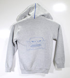 Aston Martin Grey Hoodie Child Size Small Part Number - 704716S