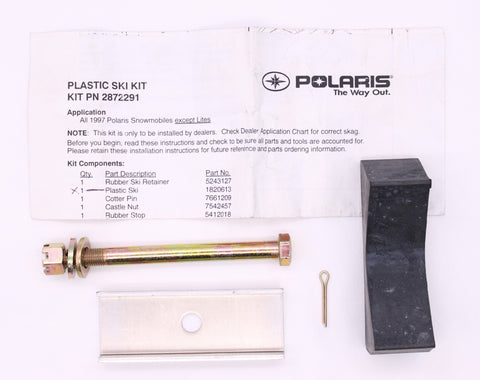 Polaris Plastic Ski Mount Kit PN 2872291