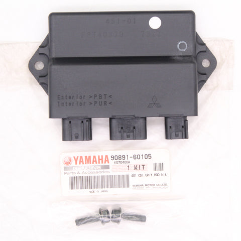 Genuine Yamaha CDI Unit Module Kit PN 90891-60105-00