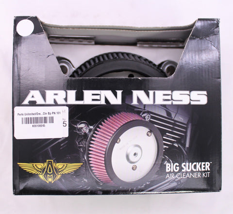 Arlen Ness Air Cleaner Kit, Chrome Part Number - 10101462