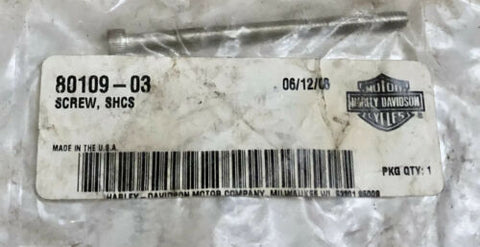 Harley-Davidson Screw Part Number - 80109-03