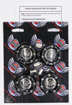 Parts Unlimited/Drag Specialties Signal Kit 11-St 1157 Blk PN 20201200