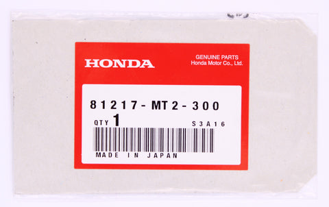 Honda Saddlebag Seal Part Number - 81217-MT2-300