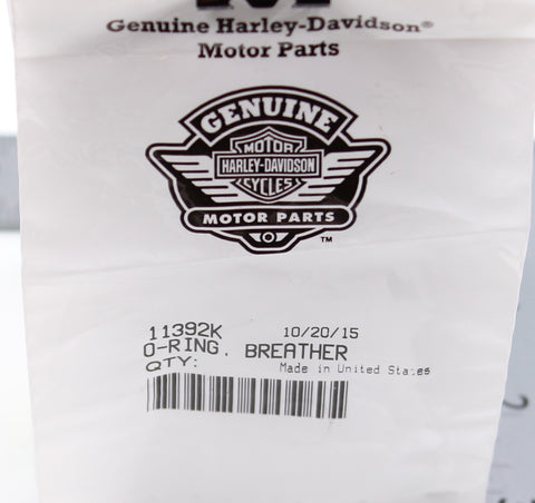 Genuine Harley-Davidson O-Ring Breather PN 11392K