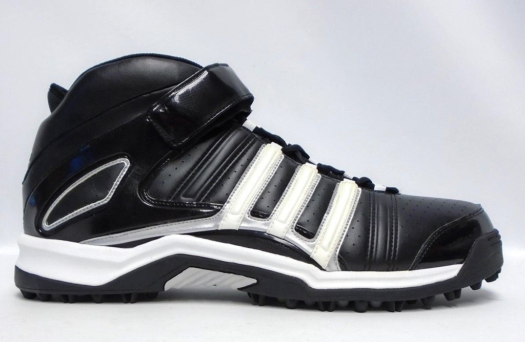 Adidas Pro Intimidate 2 H Black and White Football Turf Shoes - Size 1 Kiwi Sports, LLC Adidas Pro Intimidate 2 H Black and White Football Turf Shoes - Size 1 Kiwi Sports, LLC