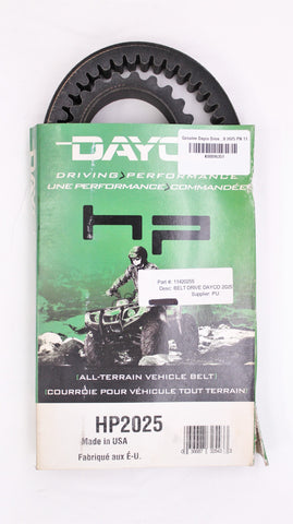Genuine Dayco Drive Belt 2025 Part Number - 11420255