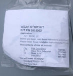 Polaris Wear Strip Edge Kit PN 2874062