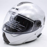 AFX Solid Silver FX-36 Helmet - Size S Part Number - 1001465