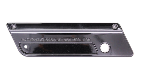 Harley-Davidson Right Hand Saddlebag Faceplate (Black) Part Number - 90853-06Dh