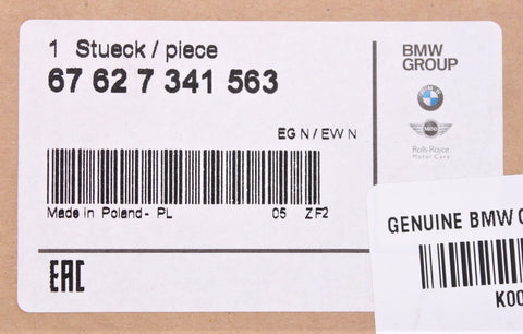 BMW Group Window Motor Assembly, Left Rear Part Number - 67627341563