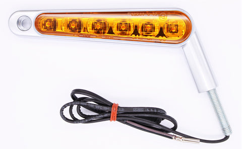 Rh Front Mirror Stem Turn Signal, Part Number - 69402-09 For Harley-Davidson