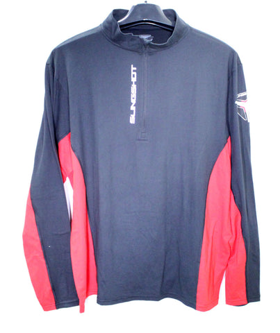 Polaris Bank Black Tech 1/4 Zip Up - Size XL PN 286604909