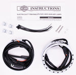 GENUINE HARLEY-DAVIDSON, 4" CHROME HALO ELECTRA GLO LIGHT RING KIT, PN 61400094