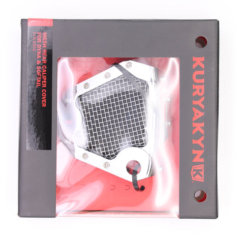 Kuryakyn Mesh Rear Caliper Cover for 2008-17 Harley-Davidson PN 6552
