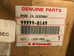 Genuine Kawasaki Lock Kit Latch Assembly Part Number - 99999-0149