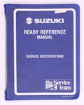 Suzuki 99923-03991 1999 X Model Reference and Service Specifications NOS