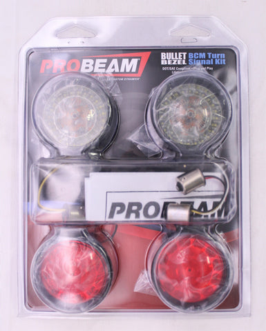 Genuine Custom Dynamics Bullet Bezel BCM Turn Signal Kit Part Number - 20201696