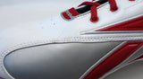 Reebok KTS Red and White Football Cleats - Size 13.5 Used