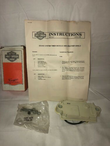 Harley-Davidson Radio Timer & Cover Kit Part Number - 93545