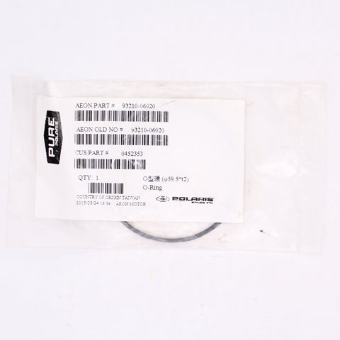 Genuine Polaris O-Ring Part Number - 93210-06020