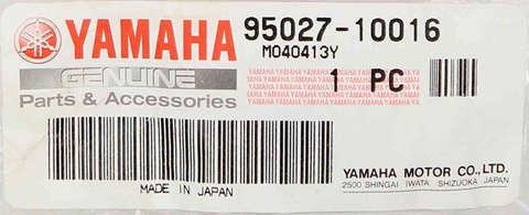 Yamaha BOLT,SMALL FLANGE PN 95027-10016-00