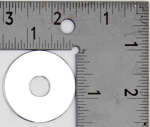 Chrome Washer Part Number - 53129-96 For Harley-Davidson