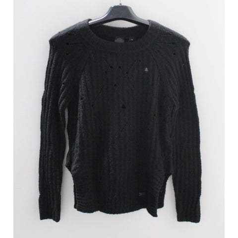 Harley-Davidson Women's Destroyed Cut-Out Sides Sweater Size XS 96127-17VW/002S