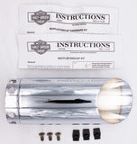 Genuine Harley-Davidson Slash Cut End Cap Kit PN 65343-97
