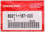 Genuine Honda Plug Wrench Bar Part Number - 89211-187-000
