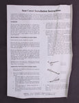 Seat Cover Part Number - K659