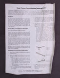 Seat Cover Part Number - K659