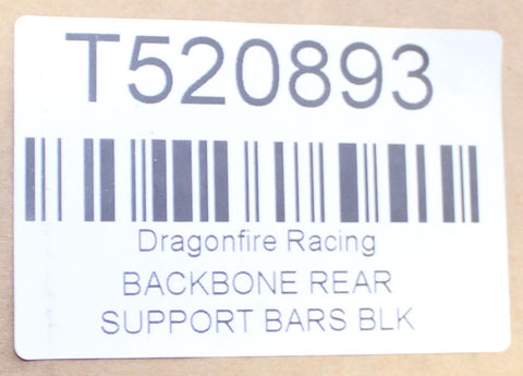 Dragonfire Racing Backbone Rear Support Bars Part Number - 02-1906 / T520893