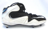 Nike Zoom Flyposite D White and Black Football Cleats - Size 16 Used