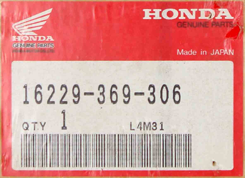Honda Insulator Gasket Part Number - 16229-369-306