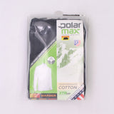 PolarMax Men's Black Zip Mock Size Small PN 2LC11D