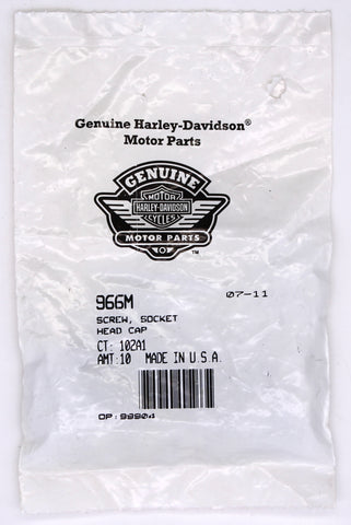 Harley-Davidson Socket Screw Part Number - 966M
