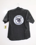 Arctic Cat Cathead Black Striped Shop Shirt - Size LG Part Number - 5239-234