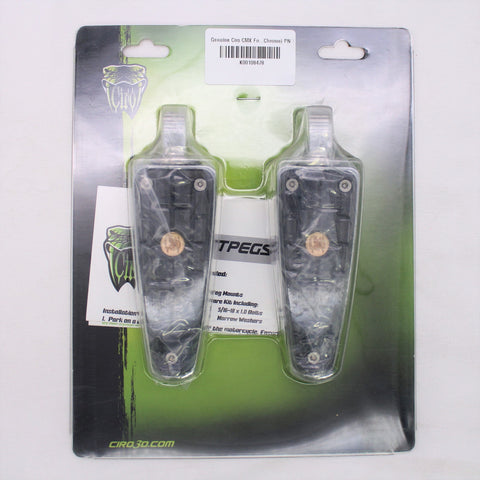 Genuine Ciro CMX Foot Peg Pair Without Mount (Chrome) Part Number - 16201480