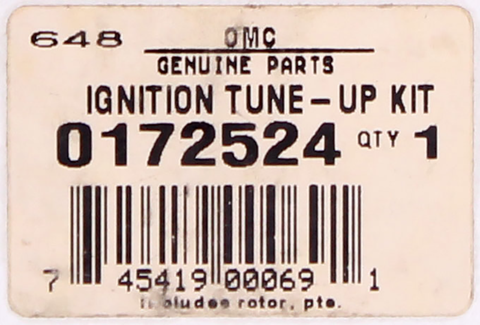 OMC Tune Up Kit PN 172524
