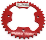 Red Rear Sprocket 37T Part Number - 2874318 For Polaris