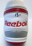 Reebok KTS Red and White Football Cleats - Size 13.5 Used