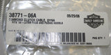 Genuine Harley-Davidson Clutch Control Cable Kit PN 38771-06A