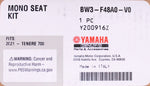 Genuine Yamaha Mono Seat Rack Part Number - BW3-F48A0-V0-00