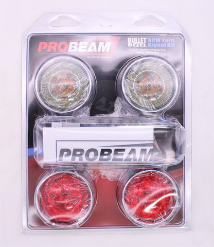 Genuine Custom Dynamics Bullet Bezel BCM Turn Signal Kit Part Number - 20201596
